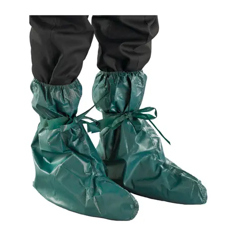 Ansell Alphatec 4000 støvelovertrekk grønn one size (42-46)