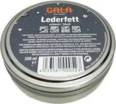 GalaLærfett svart 100 ml svart