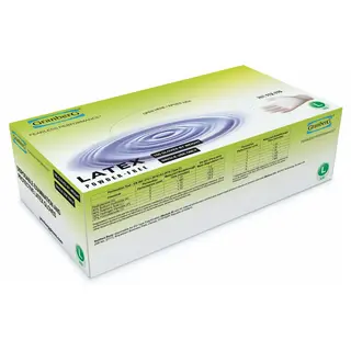 GB Lateks engangshansker PF 1000 stk 112.110 Off-white farge