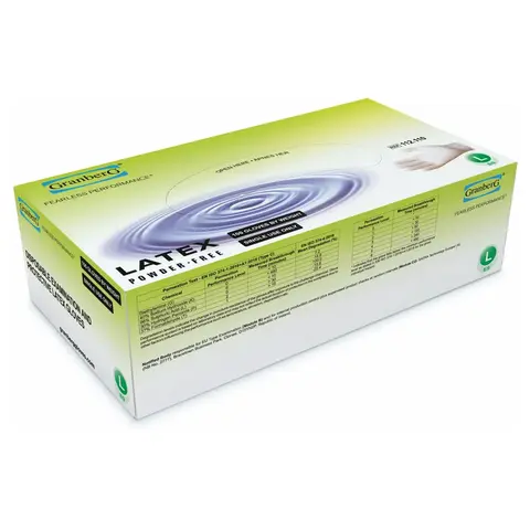 GB Lateks engangshansker PF 1000 stk 112.110 Off-white farge