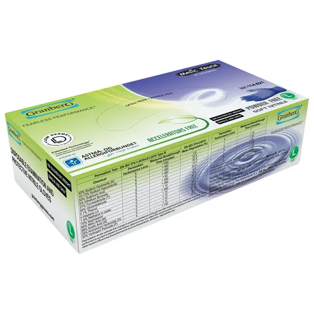 GB Magic Touch nitril PF 1000 stk 114.621 