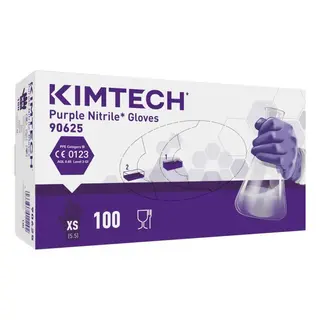 Kimtech Nitril Purple 1000 stk Ambidextrous, Mat godkjent