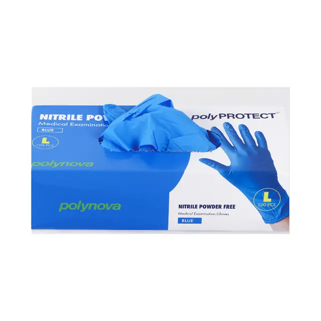 Polynova PolyProtect nitril PF blå 1000s 