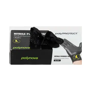 Polynova PolyProtect nitril PFsvart 1000 svart 1000 stk