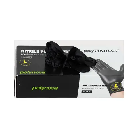 Polynova PolyProtect nitril PFsvart 1000 svart 1000 stk