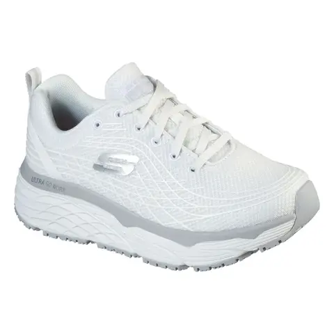 Skechers Max Cushioning Workshoe dame Hvit